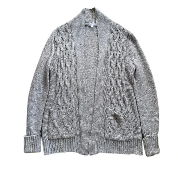 Romeo & Juliet Couture Knit Open Cardigan With Pockets Women’s Medium - Picture 3 of 8